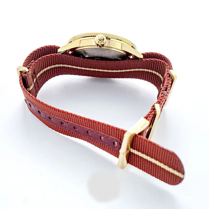 Rado Captain Cook Bronze Burgundy Dial Men's Watch- R32504407